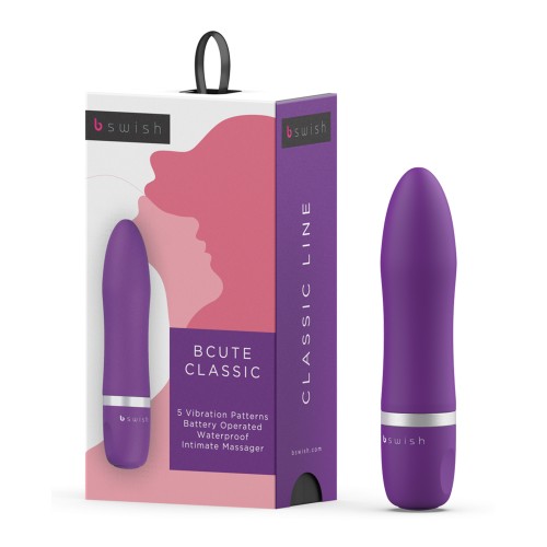 Bcute Classic Waterproof Massager - Purple