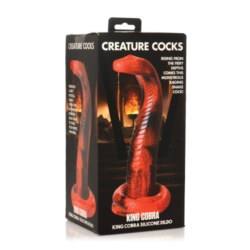 Creature Cocks King Cobra Silicone Dildo for Unique Pleasure