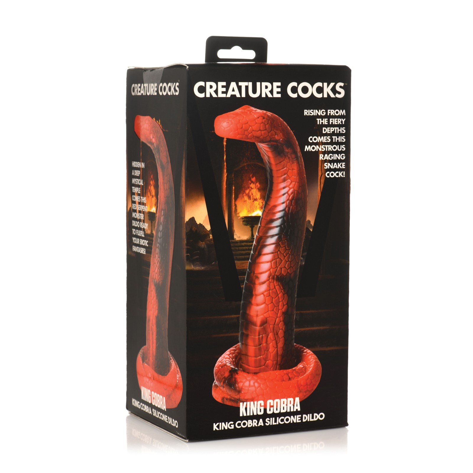 Creature Cocks King Cobra Silicone Dildo for Unique Pleasure