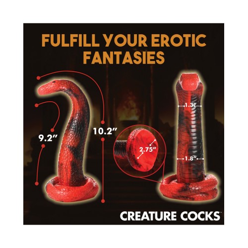 Creature Cocks King Cobra Silicone Dildo for Unique Pleasure