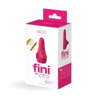 VeDO Fini Rechargeable Bullet Vibe - Pink