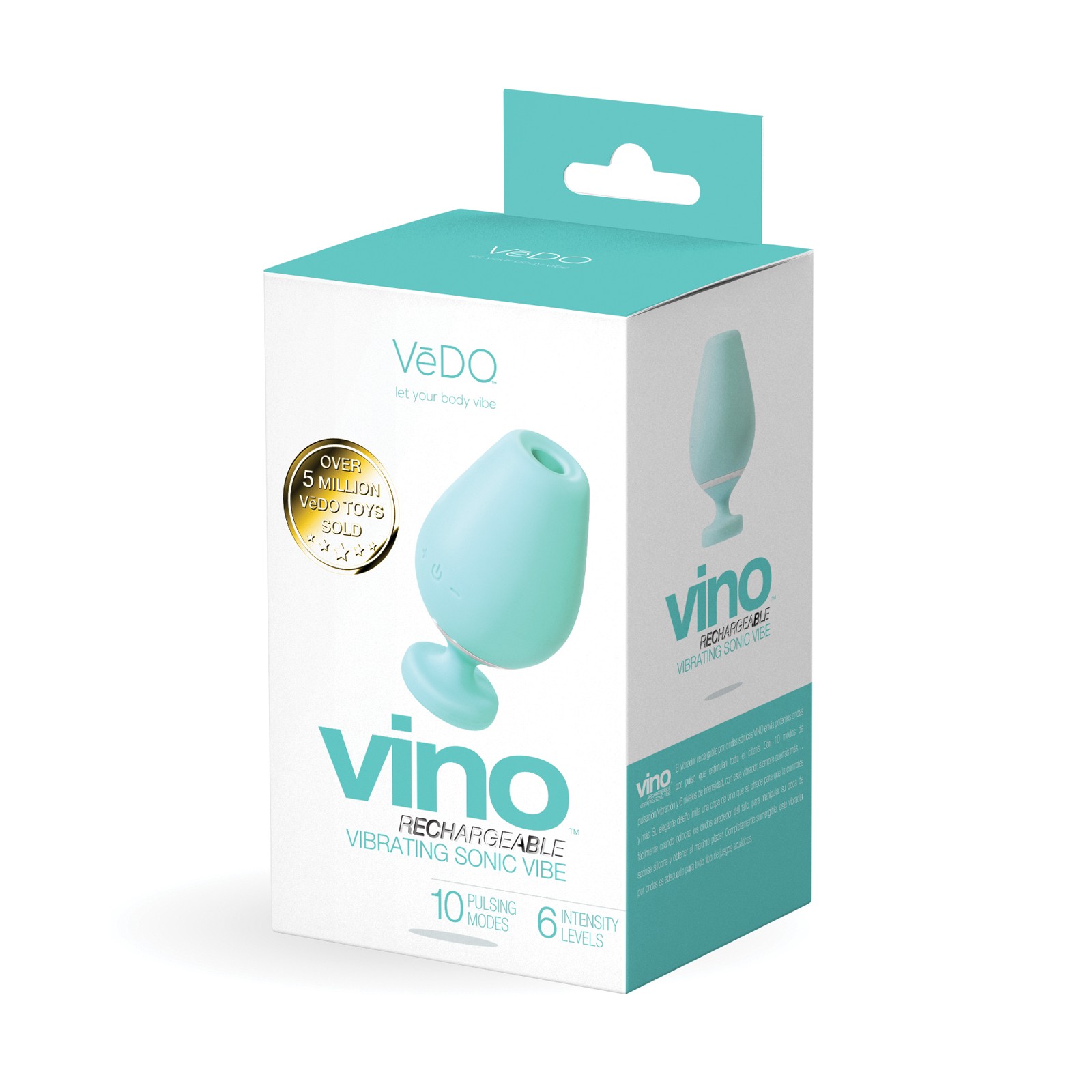 VeDO Vino Rechargeable Sonic Vibe Turquoise