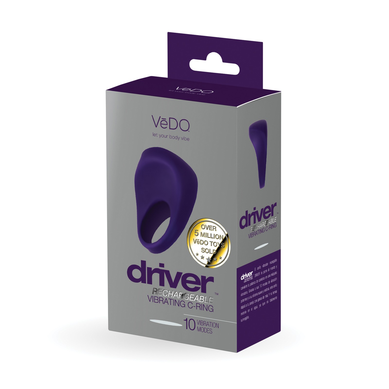 VeDO Driver Rechargeable C Ring - Elevate Pleasure