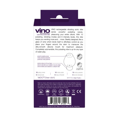 VeDO Vino Rechargeable Sonic Vibe for Ultimate Sensation