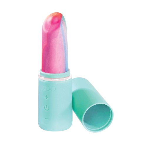 VeDO Retro Rechargeable Bullet Lipstick Vibe Turquoise - Exciting Pleasure