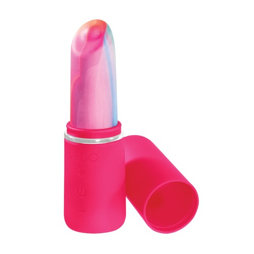 Vibrador Lip Stick Retro Recargable Rosa