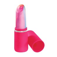 Vibrador Lip Stick Retro Recargable Rosa