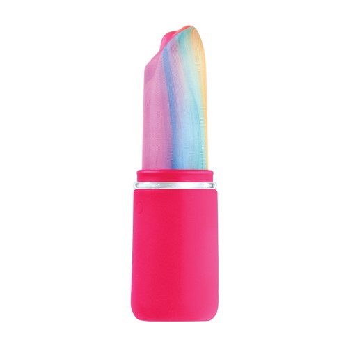 Vibrador Lip Stick Retro Recargable Rosa