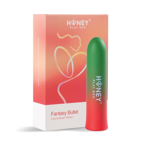 Vibrador Bullet con Gradiente de Color Fantástico