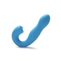 JOI App Controlled G-Spot Vibrator and Clit Licker