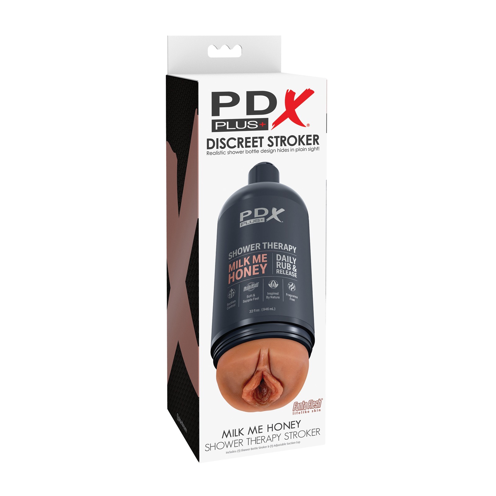 PDX Plus Terapia de Ducha Tan para Placer Discreto