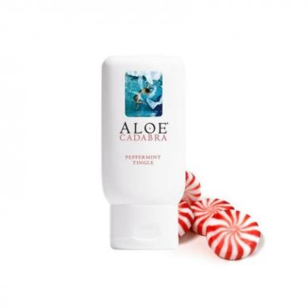 Aloe Cadabra Lubricant - Peppermint 2.5 Oz