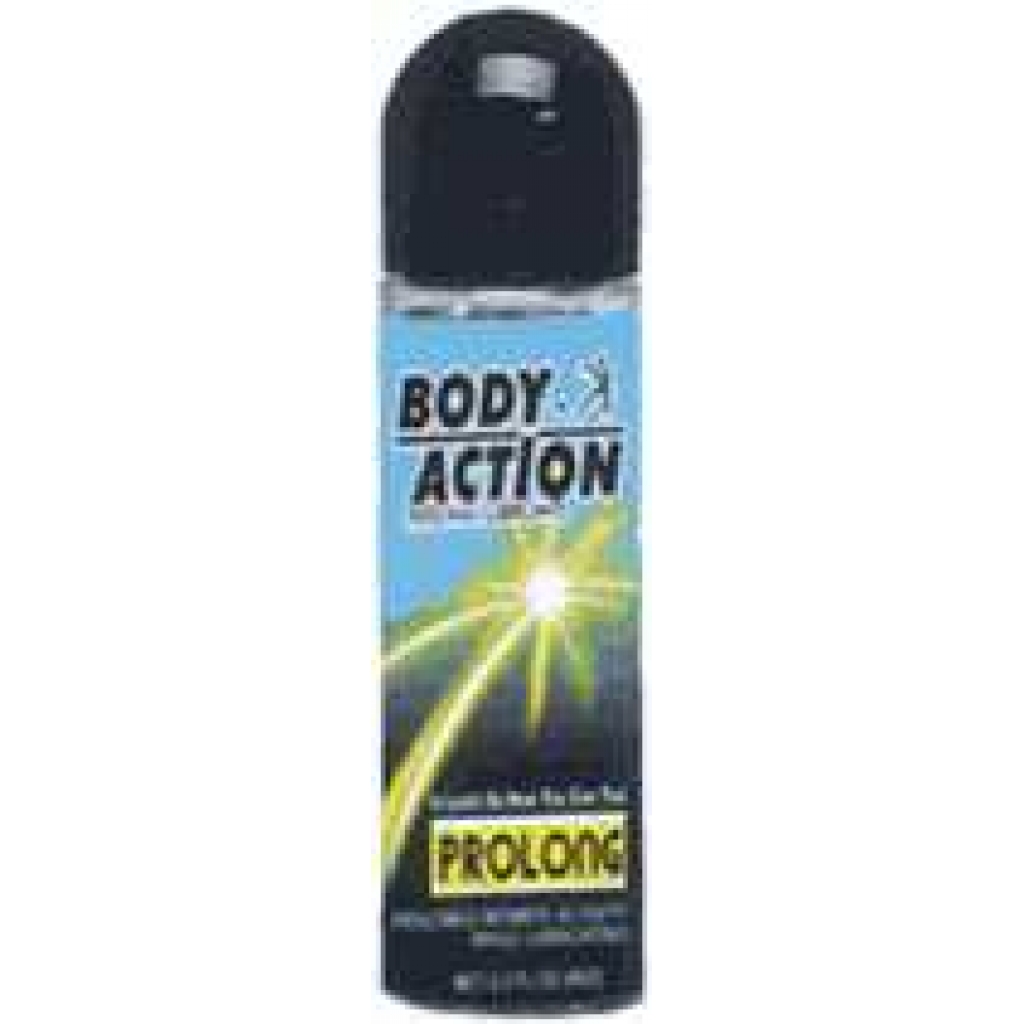 Body Action Prolong Lubricant 2.3 oz for Enhanced Performance