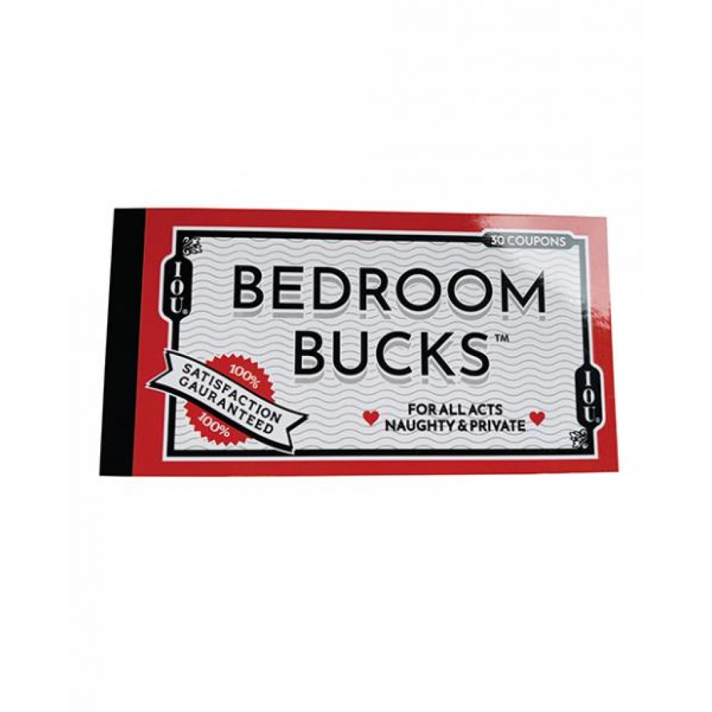 Bedroom Bucks: 30 Coupon Book