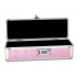 Lockable Vibrator Case - Small Pink