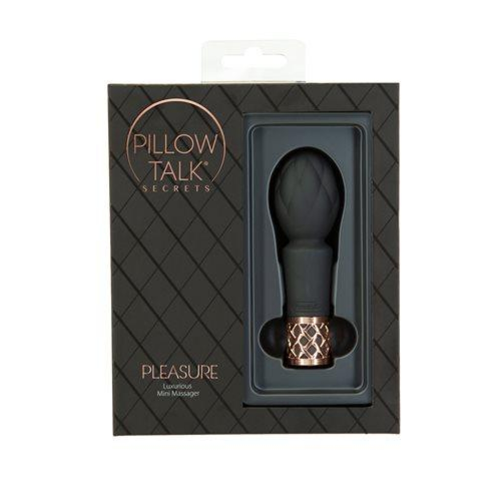 Pillow Talk Secrets Petite Clitoral Vibrator - Black