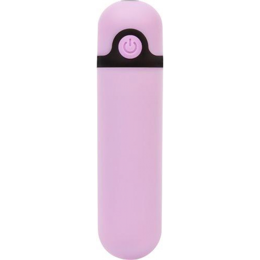 Simple & True Rechargeable Bullet Vibrator - Purple