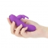 Power Bullet Alice's Bunny - 4in 10 Function Bullet - Purple