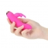 Power Bullet Alice's Bunny 4-Inch Vibrating Bullet - Pink