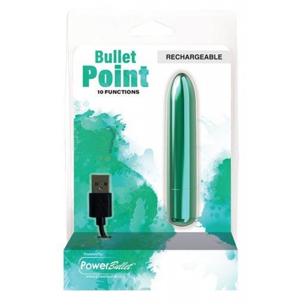 Power Bullet 4 Bullet Point 10 Function Bullet - Teal