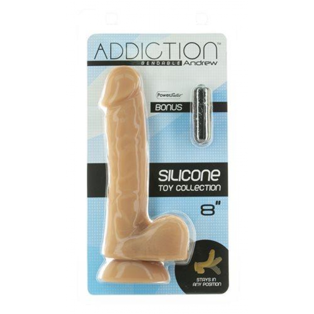 Addiction Bendable Andrew 8 Inch Dong