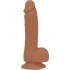 Addiction 100% Silicone Steven - 7.5 inch Caramel