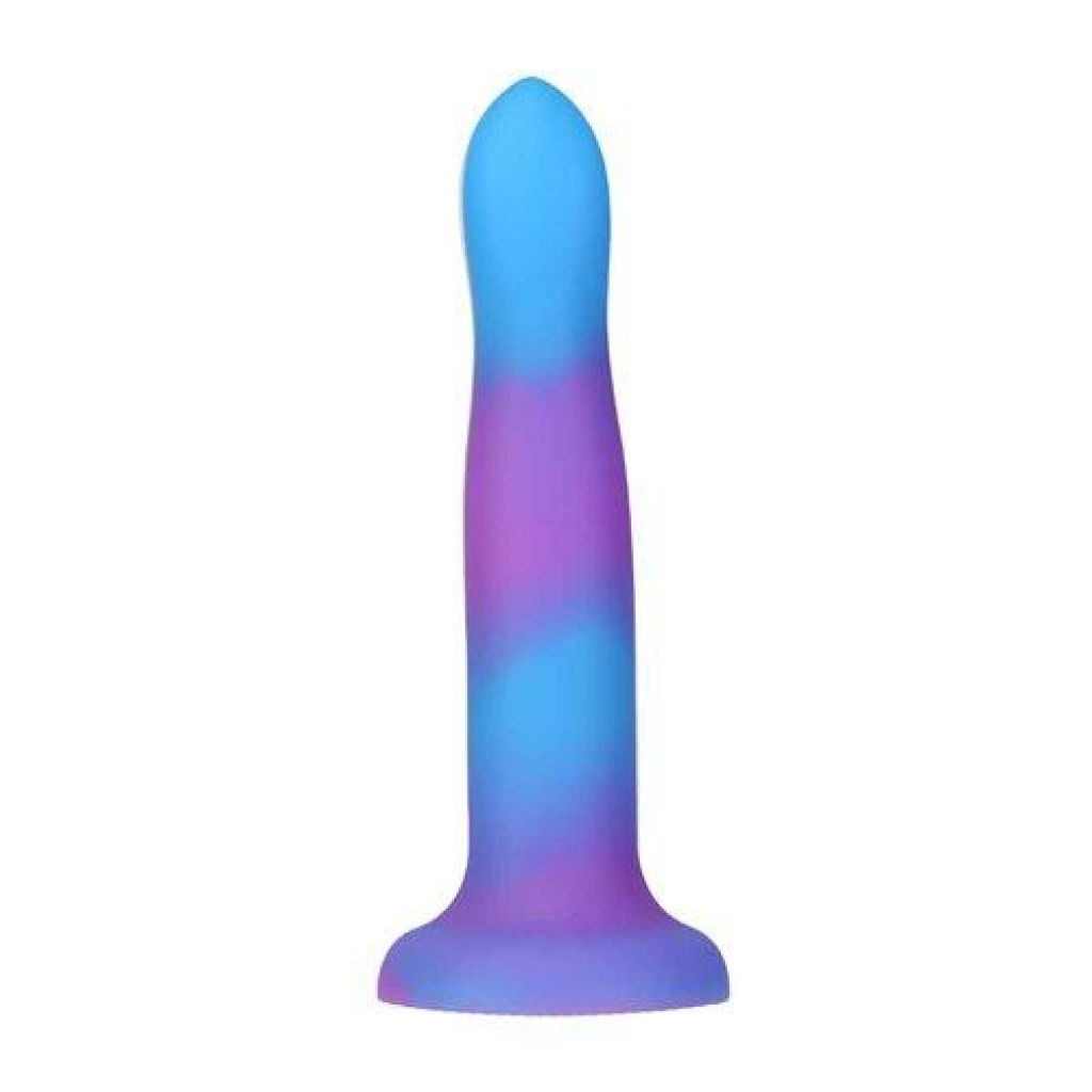 Rave Addiction 8in Glow In The Dark Dildo - Vibrant Fun