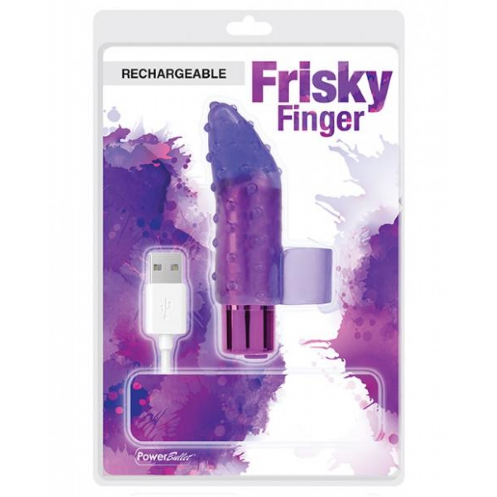 Rechargeable Frisky Finger Massager - Unleashed Sensuality