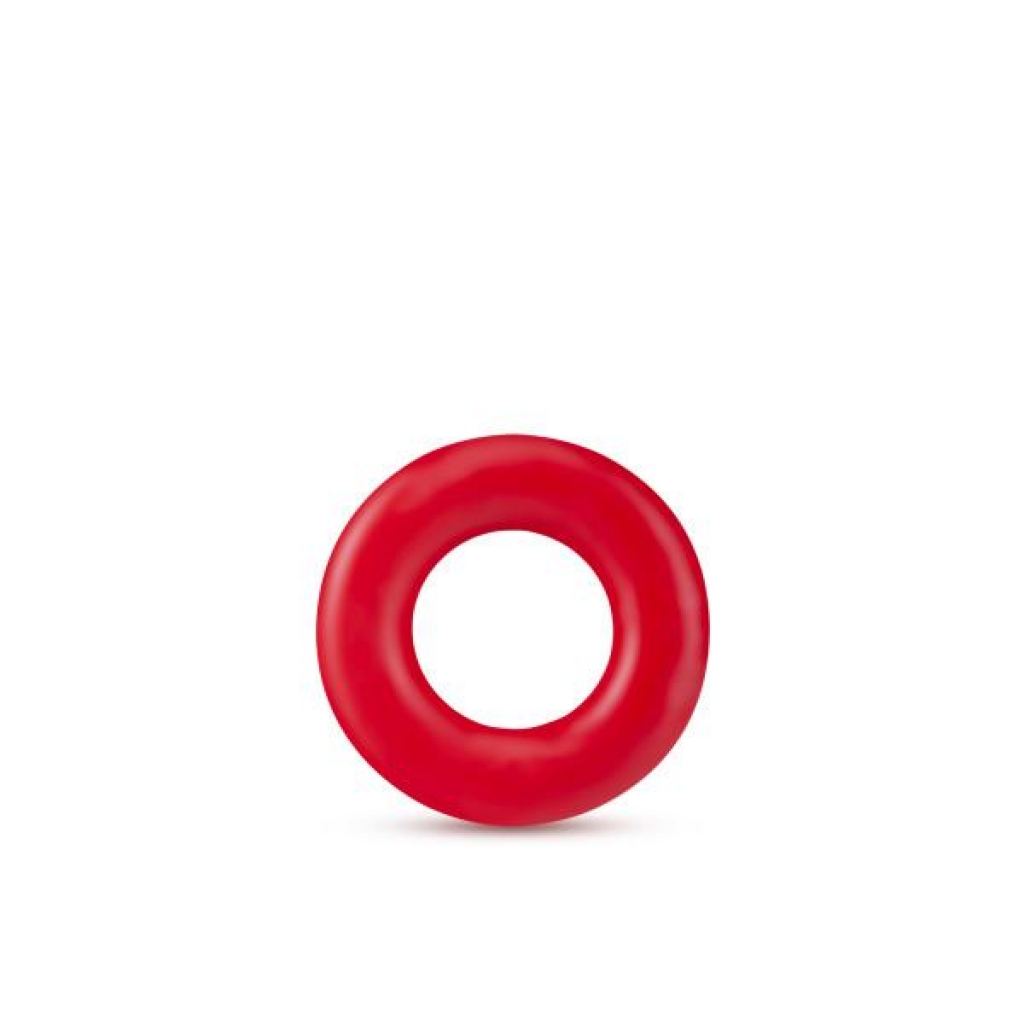 Stay Hard Donut Rings - Red (Pack of 2)