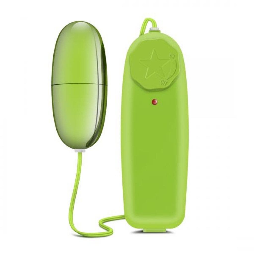 Power Bullet Vibrator - Lemon Lime Swirl Green