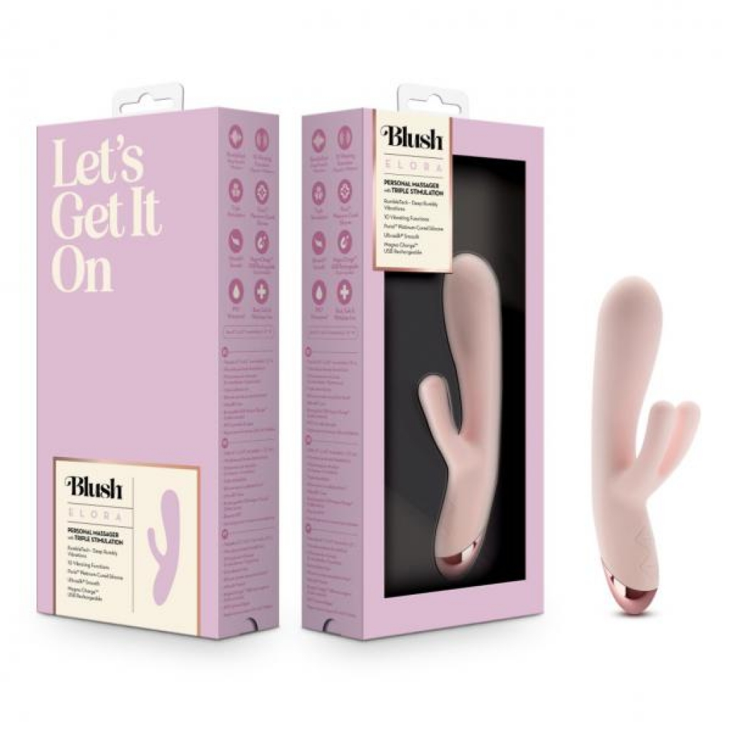 Blush Elora Pink - Delightful Rabbit Vibrator