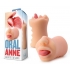 X5 Men Oral Anne Mouth Stroker - Vanilla Beige