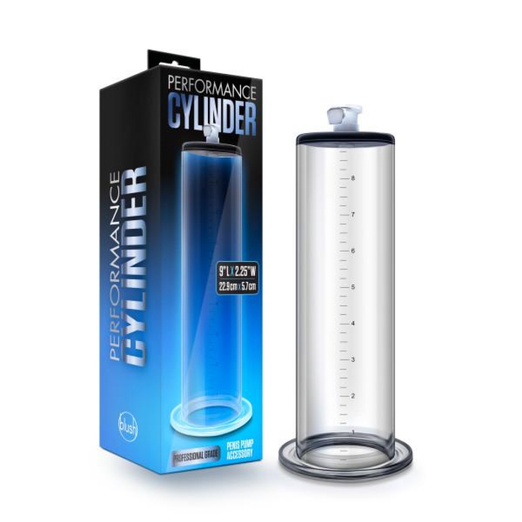 Performance 9 in x 2.25 in Penis Pump Cylinder – Clear