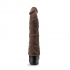 Dr Skin Penis Vibe 1 - Chocolate Brown Realistic Dildo