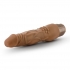 Dr. Skin Penis Vibe #4 Mocha Brown Vibrating Dildo