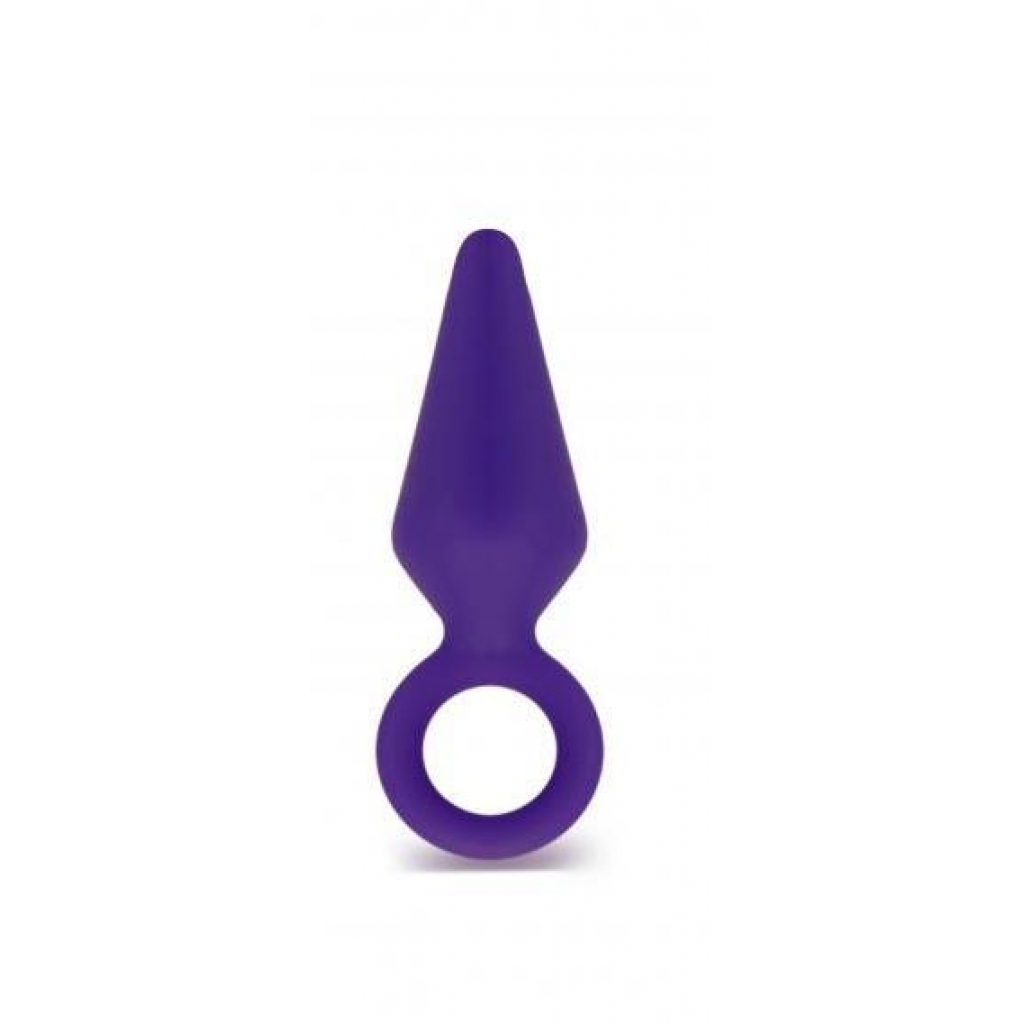 Medium Candy Rimmer Butt Plug in Purple