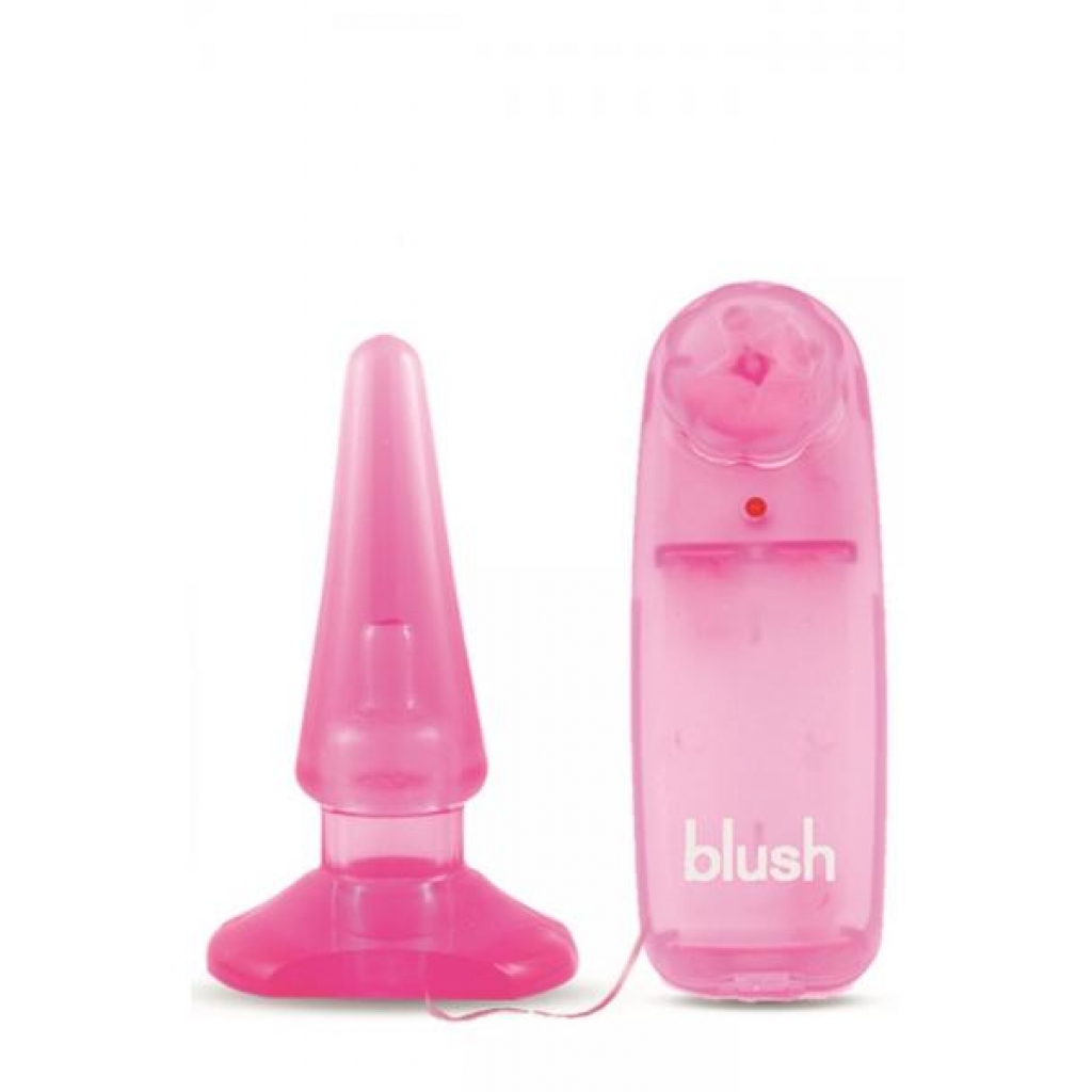 Anal Pleaser Pink Vibrating Butt Plug - Ideal for Beginners