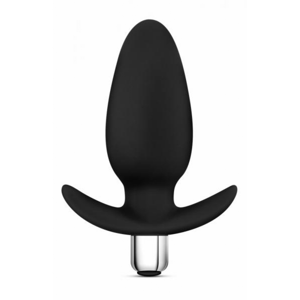 Luxe Little Thumper Black - Vibrating Plug