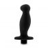 Anal Adventures Platinum Silicone Vibrating Prostate Massager 02 - Black