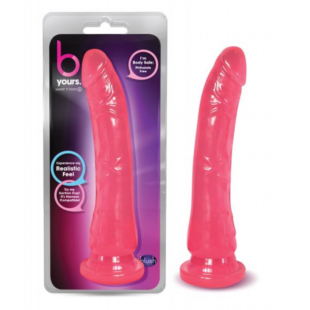 B Yours Sweet N Hard 6 Pink Realistic Dildo