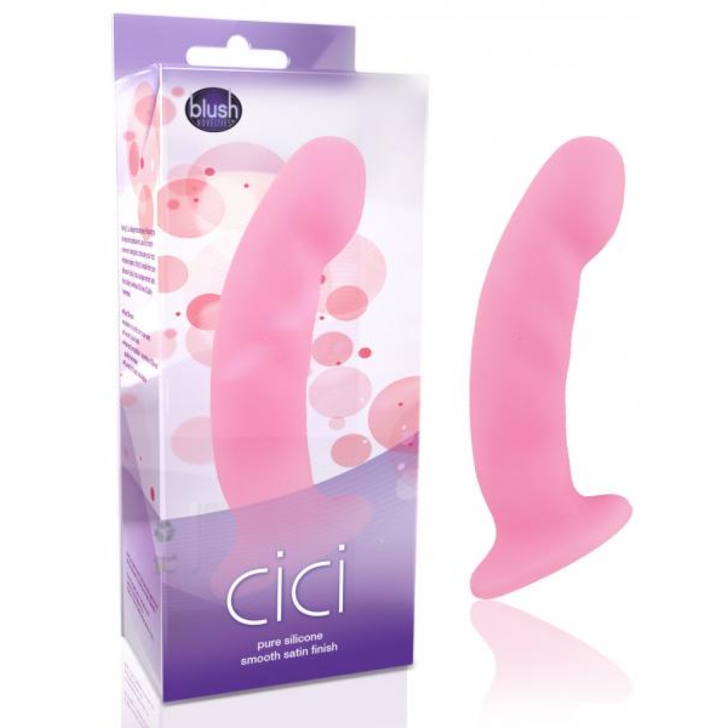 Luxe Cici G-Spot Dildo - Pure Silicone Pink