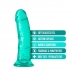 B Yours Plus Roar N Ride Dildo - Aquatic Teal