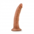 Dr. Skin Glide 7.5in Self Lubricating Dildo - Mocha