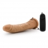 Dr. Skin 8.5 inches Vibrating Realistic Penis Mocha