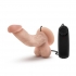 Dr Ken 6.5 inches Vibrating Penis with Suction Cup - Beige