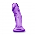 Sweet N Small 4 Inch Dildo with Suction Cup - Purple