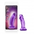 Sweet N Small 4 Inch Dildo with Suction Cup - Purple