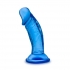 B Yours Sweet N' Small 4in Dildo W/ Suction Cup - Blue