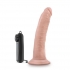 Dr. Dave 7 inches Vibrating Penis with Suction Cup - Beige