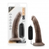 Dr. Dave 7-Inch Vibrating Penis with Suction Cup - Brown